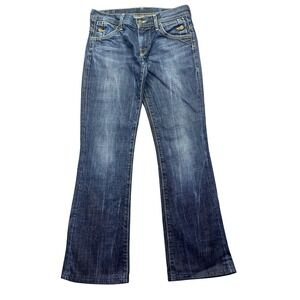 Citizens of Humanity Bootcut Jeans Dark Wash Denim Designer Women Sz 27 Fits 29"